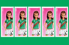 Scott #6115i Barbie You Can Be Anything Soccer Player (5) Five Forever Stamps