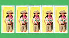 Scott #6115e Barbie You Can Be Anything Paleontologist (5) Five Forever Stamps
