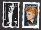 Scott #3521-3523 Leonard Bernstein Lucille Ball Single Stamp - MNH