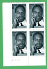 Scott #3273 Malcolm X Black Heritage Plate Block of 4 Stamps - MNH LL