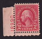 Scott #634 George Washington Plate # Single Stamp - MNH P#18990 #5 LL