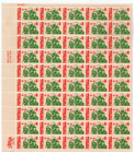 Scott #1382 Intercollegiate Football Sheet of 50 Stamps - MNH P#31403 UL