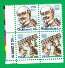 Scott #c94a (c93-94) Octave Chanute Airmail Zip Block of 4 Stamps - MNH