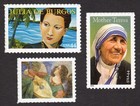 Scott #4475-4476-4477 De Burgos Mother Theresa Angel (3) Single Stamps - MNH