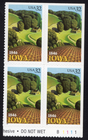 Scott #3089a 32¢ Iowa (Hawkeyes) Booklet Plate Block of 4 Stamps - MNH LR