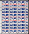 Scott #O130 Official Mail Sheet of 100 Stamps - MNH P#5 LL