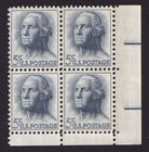 Scott #1213b George Washington Corner Block of 4 Stamps - MNH