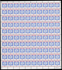 Scott #O148 Official Mail Sheet of 100 Stamps - MNH