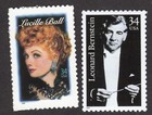 Scott #3521-3523 Leonard Bernstein Lucille Ball Single Stamp - MNH No Selvage