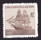 Scott #3869 USS Constellation Single Stamp - MNH #2