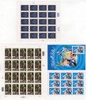 Scott #3532-3533-3534 EID Enrico Fermi Porky Pig Sheets of 20 & 10 Stamps MNH