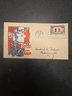 Flag of France FDC, # 915, 5 Cent, Issued SEP 28,1943, Cachet Craft, WWII