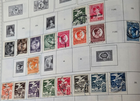 Stamp Romania 1929-30 #365,369-375,377,379,Q1-Q8 all used except #369, Q2 & Q4