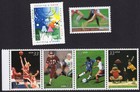 Scott #3397-3398-3402a Summer Sports Adoption Single Stamps & Strip of 4 - MNH