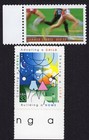 Scott #3397-3398 Summer Sports Adoption Single Stamps - MNH w/Selvage