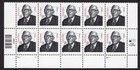 Scott #3426 Claude Pepper (Senator) Plate Block of 10 Stamps - MNH Bottom