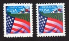 Scott #3448-3449 Flag Over Farm Single Stamps - MNH No Selvage