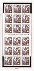 Scott #3117a Christmas Family Ice Skating Booklet of 18 Stamps MNH P#V1111 PC#5