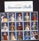 Scott #3151 American Dolls Block of 15 Stamps - MNH w/Title