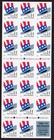 Scott #3268c Hat H Stamp Booklet Pane of 20 Stamps - MNH P#V2113