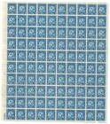 Scott #719 Myron's Discobolus Sheet of 100 Stamps - MNH P#20869