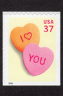 Scott #3833 Candy Hearts Single 37¢ Stamp - MNH