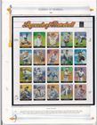 Scott #3408 33¢ Legends OF Baseball Sheet of 20 Stamps - MNH White Ace Page