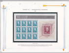 Scott #3139-3140 Franklin & Washington Sheet of 12 Stamps - MNH White Ace Pages