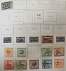 Stamp German East Africa 1916 N17-N18 used Ruanda 1924-26 #6-7,9,11-16 MH