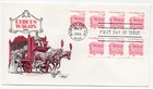 Scott #2452D Circus Wagon (03/20/1995) Artmaster Coil FDC Kansas City MO