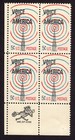 Scott #1329 Voice of America Zip Block of 4 Stamps - MNH