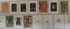Stamp Russia 1929 #413, 417, 419, 422 & 424 used