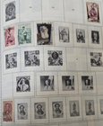 Stamp Russia 1935 #527, 573-574, 578, 589 used