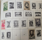Stamp Russia 1939 #718, 721, 724, 732 & #757 used