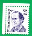 Scott #2195 William Jennings Bryan Single Stamp - MNH