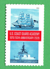 Scott #6117 Coast Guard Academy Anniversary Single Stamp - MNH