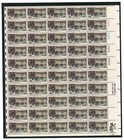Scott #1702 Christmas Winter Pastime Sheet of 50 Stamps - MNH in mount UR