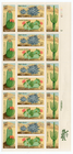 Scott #1945a (1942) Cactus (Desert) Plate Block of 20 Stamps - MNH P#221123-3 UR