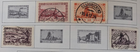 Stamp Saar1921 #108, 127-128, 131 & O26 used