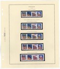 Scott #4231a-4235a-4239a-4243a-4247a Flag Coil Stamps on Album #76 Page 5 - MNH