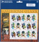 Scott #3328a American Glass Sheet of 15 Stamps - Sealed Blue