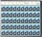 Scott #1711 Colorado Columbine Sheet of 50 Stamps - MNH P#37962-67 UL in mount