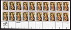 Scott #2107 Madonna (Lippi) Plate Block of 20 Stamps - MNH LR PC#3
