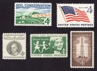 Scott #1132-1136 Flag Soil Petroleum Dental Reuter Single Stamp - MNH
