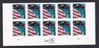 Scott #3966 Statue of Liberty & Flag Plate Block of 10 Stamps - MNH Bottom