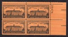 Scott #1083 Nassau Hall Plate Block of 4 Stamps - MNH P#25474 UR