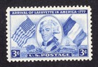 Scott #1010 Lafayette in America Single Stamp - MNH
