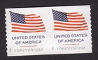 Scott #6025 Flag Coil Pair of Stamps - MNH APU