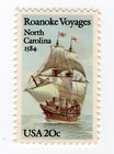 Scott #2093 Roanoke Voyages Single Stamp - MNH