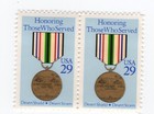 Scott #2551 Desert Shield Storm Honoring Those Who Served Pair of Stamps - MNH